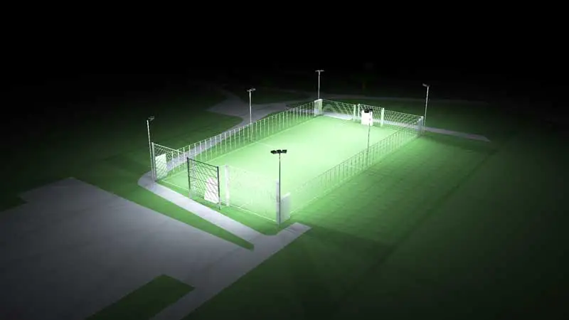 Sportplatz-Design